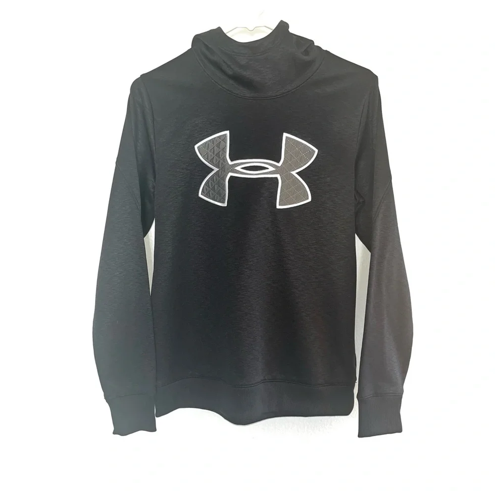 UA | HOODED | COWL NECK | COLD GEAR | LOOSE FIT| SZ SM - Picture 1 of 3